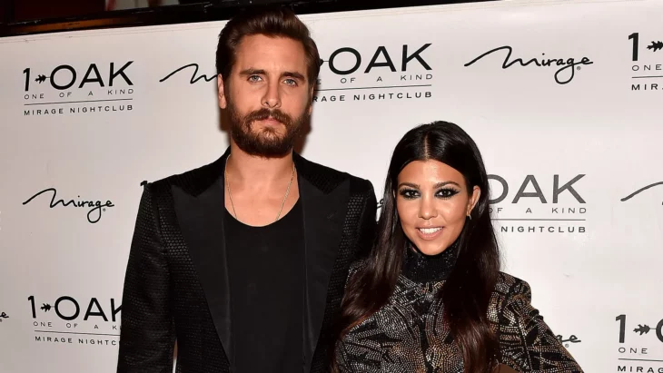 Scott Disick y Kourtney Kardashian