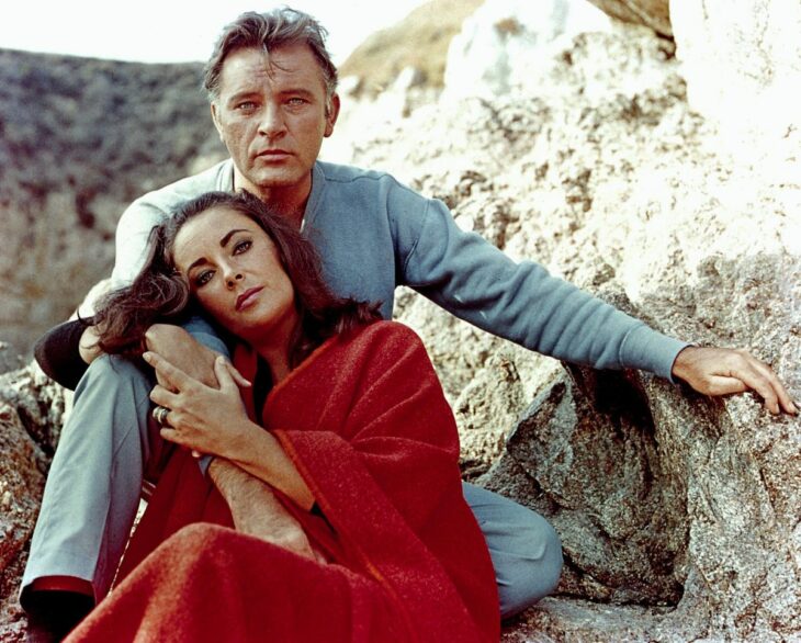 Elizabeth Taylor y Richard Burton