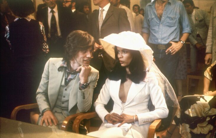 Mick Jagger y Bianca Pérez-Mora