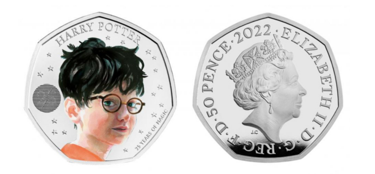 monedas de colección Harry Potter