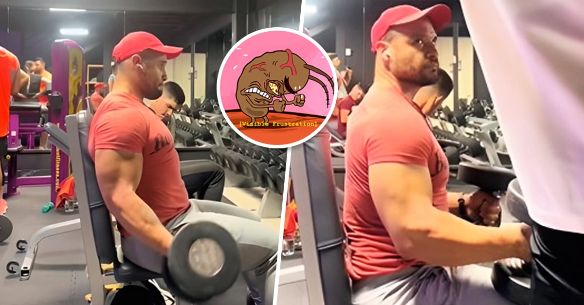 ‘What?  How not?’: Man gets angry because they don’t let him record himself in the gym