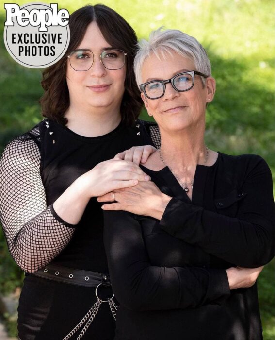 Jamie Lee Curtis junto a su hija Ruby 