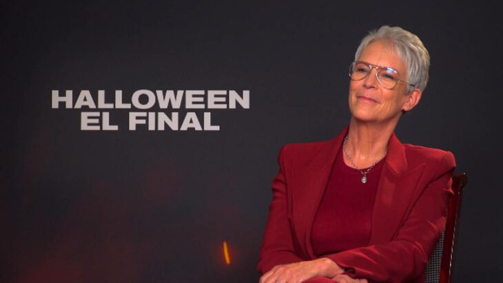 JAmie Lee Curtis en la entrevista para el medio español Cadena Ser 