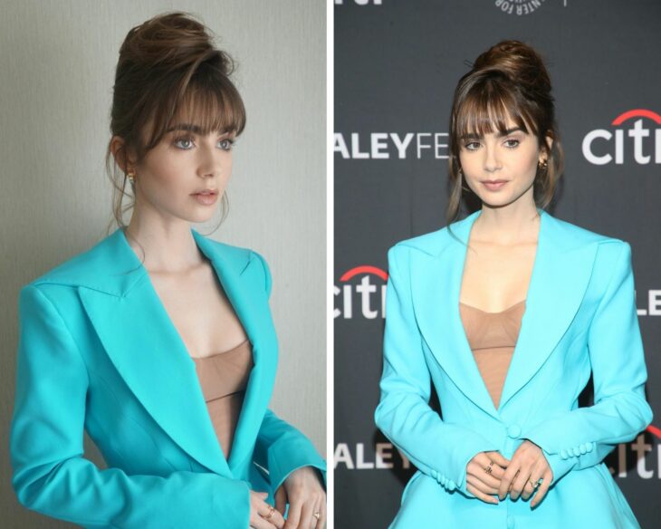 comparativa Lily collins