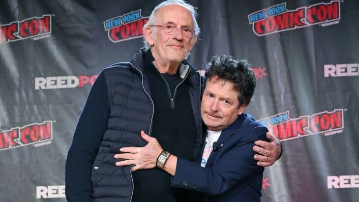 El emotivo reencuentro de Michael J. Fox y Christopher Lloyd 