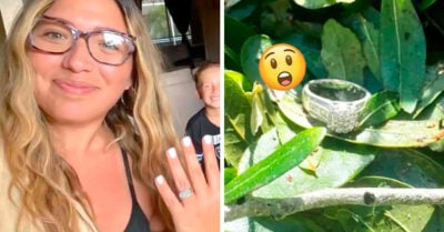 ¿Dios, eres tú? Mujer encuentra su anillo de compromiso luego de perderlo en el huracán Ian