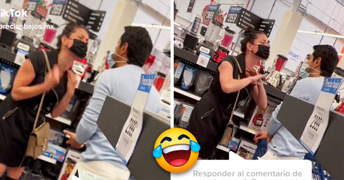 Woman Throws a Tantrum at Her Boyfriend in the Supermarket… Over a