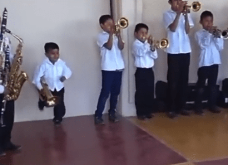 banda de niños