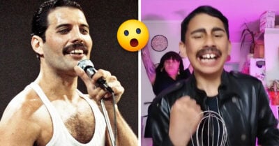 ¡Volvió a nacer! Niño se viraliza por disfrazarse de Freddie Mercury, su parecido es increíble