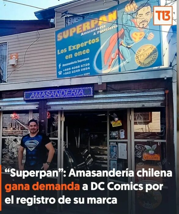panadería le gana demanda a DC Comics 