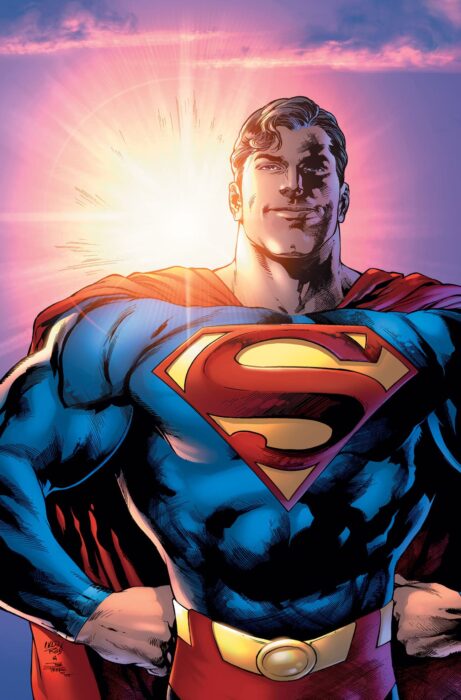 imagen de Superman en su versión animada 