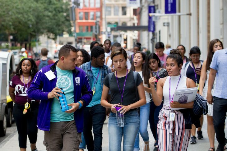 estudiantes de la nyu