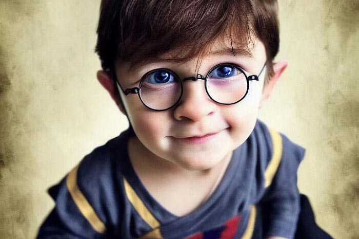 Harry Potter; Artista utiliza Inteligencia Artificial y convierte personajes de la cultura pop en niños