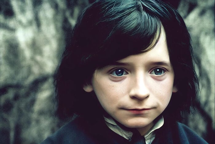 Severus Snape; Artista utiliza Inteligencia Artificial y convierte personajes de la cultura pop en niños