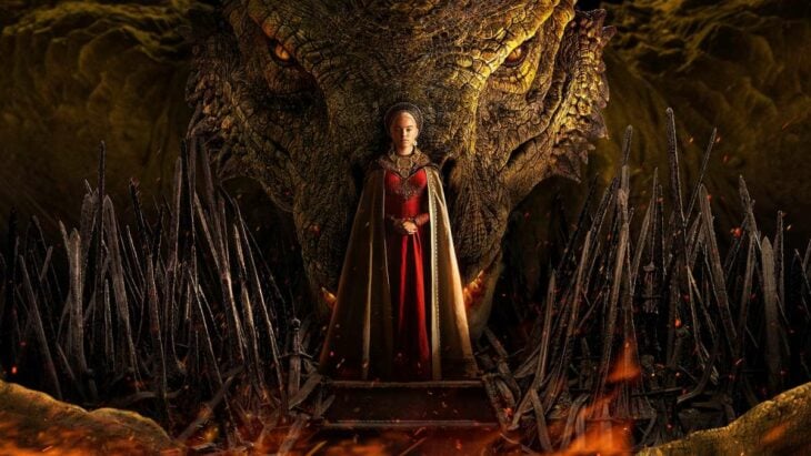 Imagen de la portada de la famosa serie 'La casa del dragón'