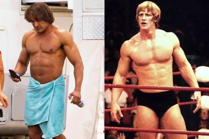 Zac Efron y Kevin Von Erich