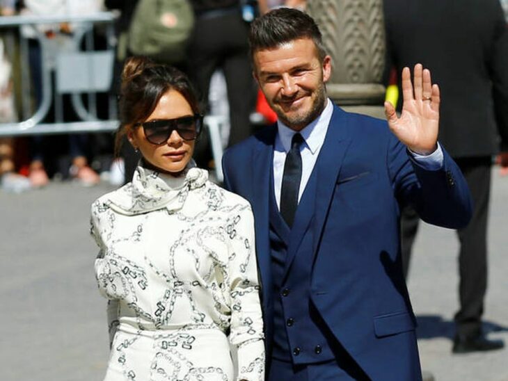 David Beckham and Victoria Beckham