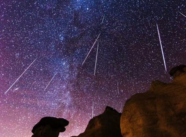 Lluvia de estrellas oriónidas