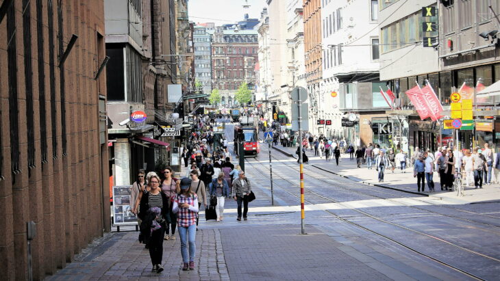 calles de Finlandia 