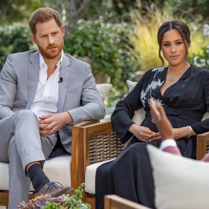 Meghan Markle y el príncipe Harry 