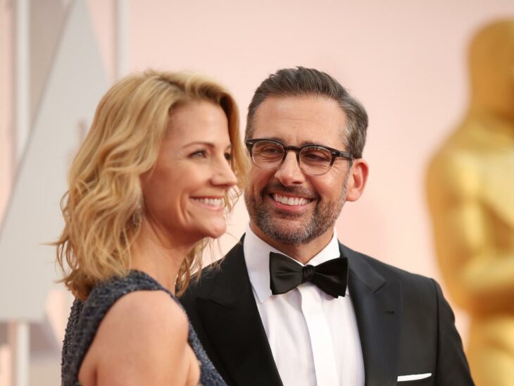 Steve Carell and Nancy Carell