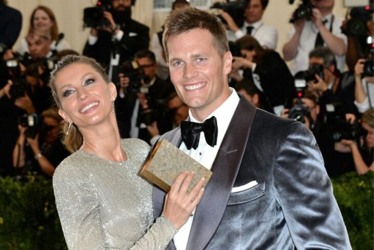 Gisele Bündchen y Tom Brady en evento de gala