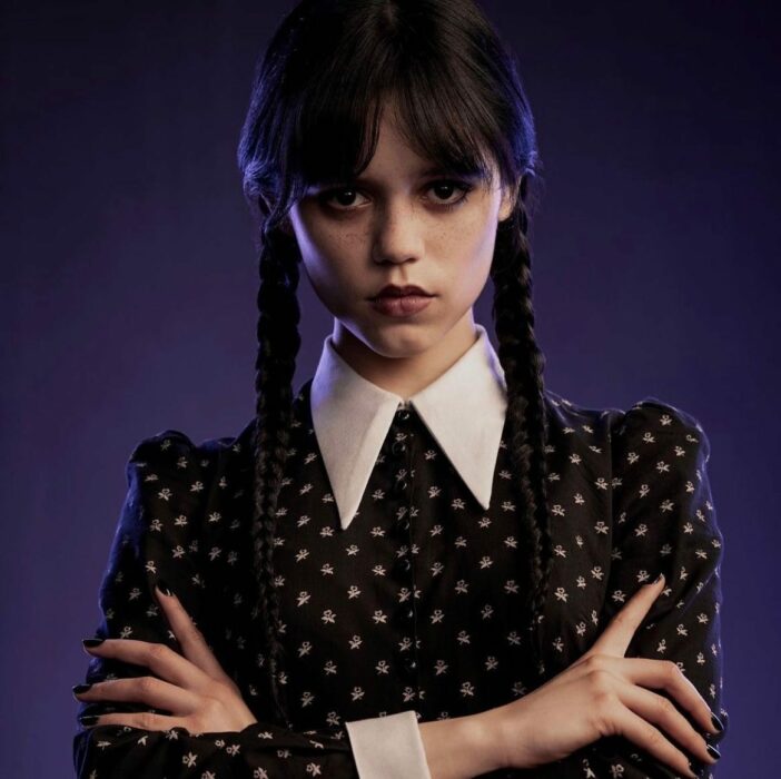 Jenna Ortega como Merlina en serie Netflix