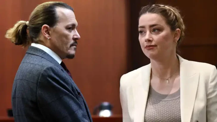 Amber Heard y Johnny Deep