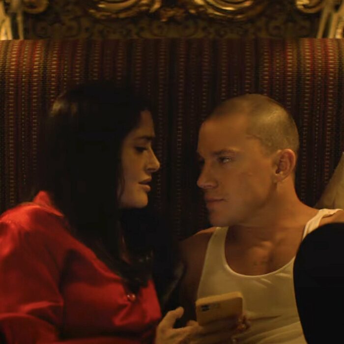 salma Hayek y channing tatum