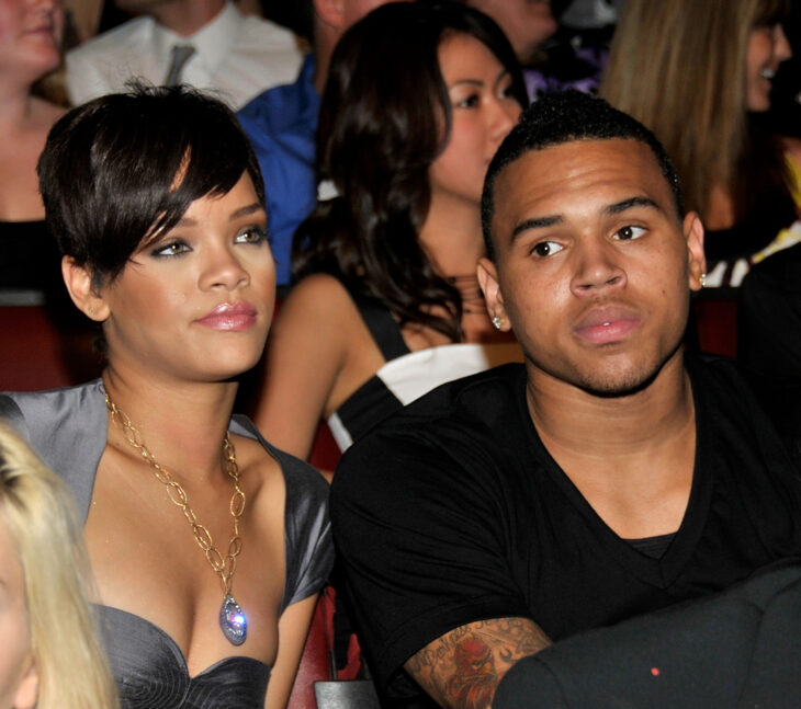 Rihanna and Chris Brown