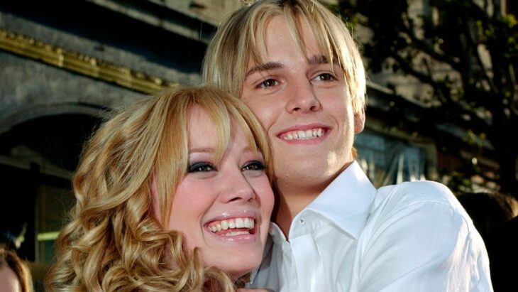 Hilary Duff calls the author of Aaron Carter's memoirs disgusting