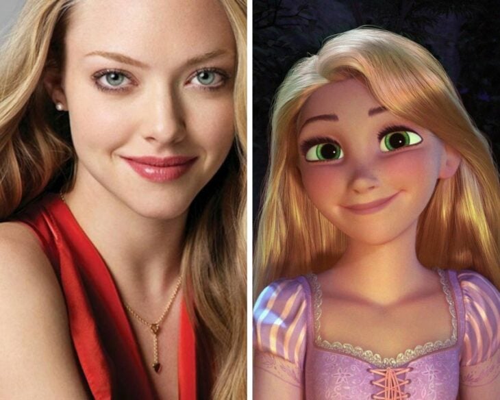 Comparativa de Amanda y Rapunzel