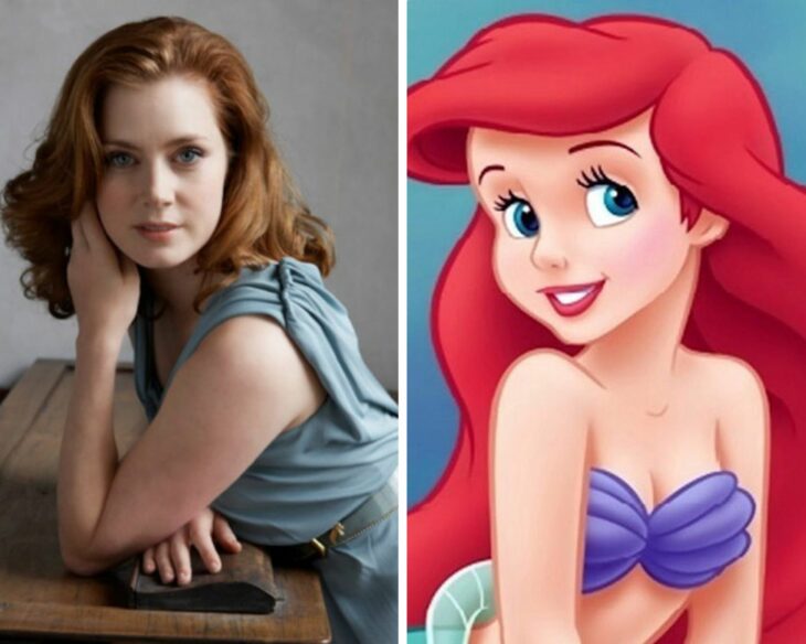 comparativa de amy adams y ariel