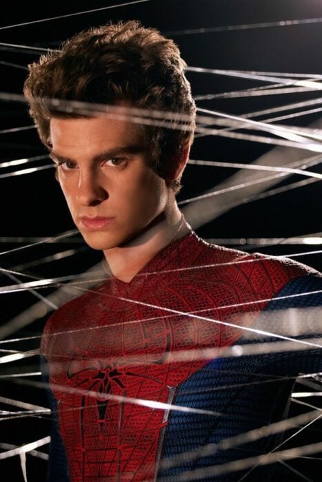 Andrew Garfield como Peter Parker en El sorprendente hombre araña