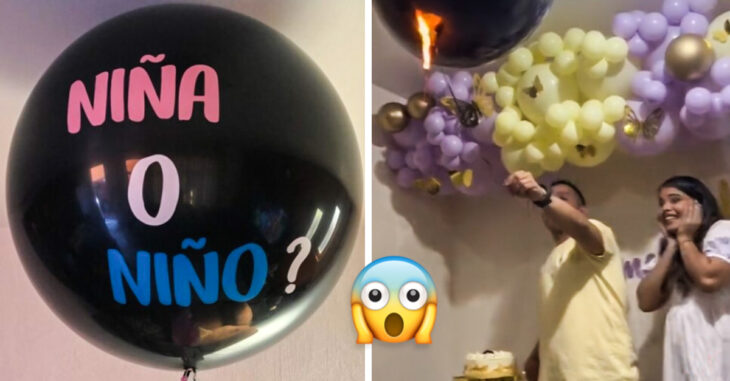 Globo revelación de genero baby shower MUNDO BEBE