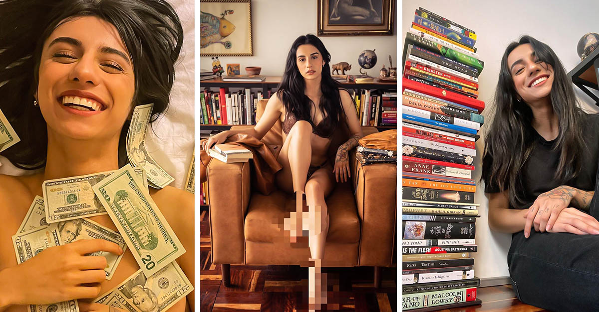 La Mars reveals that she pays the rent with the sale of photos of her “dirty feet”