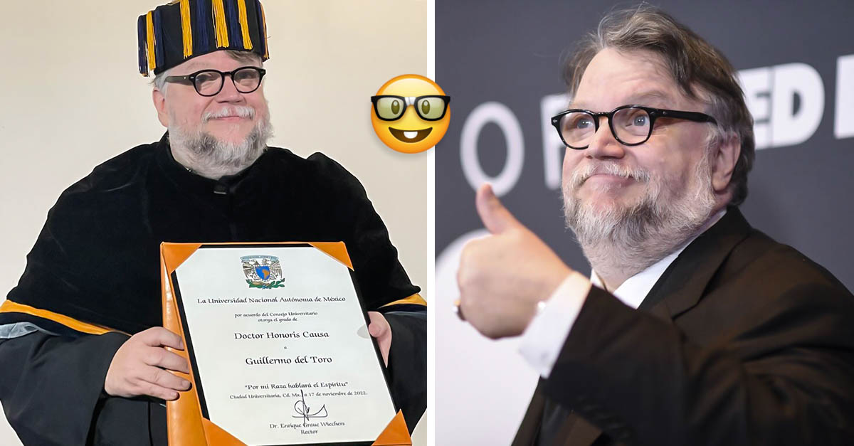 Guillermo del Toro receives an honorary doctorate from UNAM