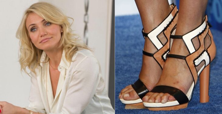 Cameron Diaz ugly feet