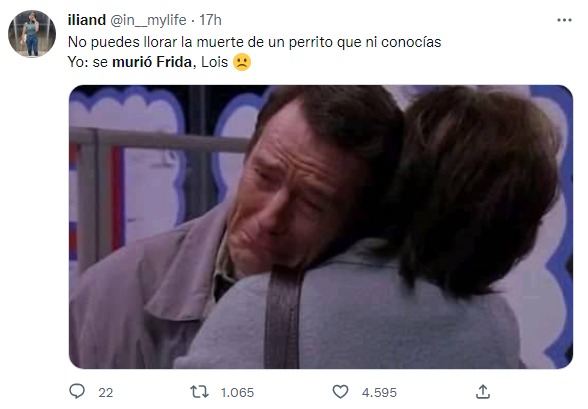 reacción en twitter por la muerte de frida