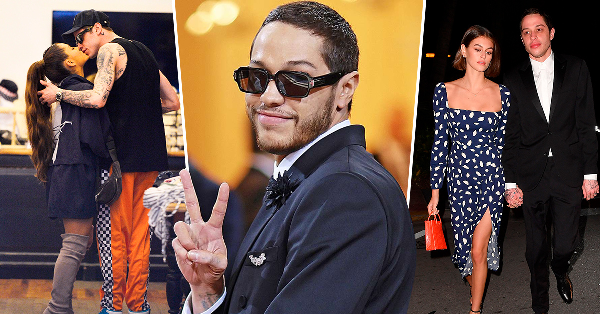 From Ariana Grande to Kim Kardashian, they are Pete Davidson’s conquests