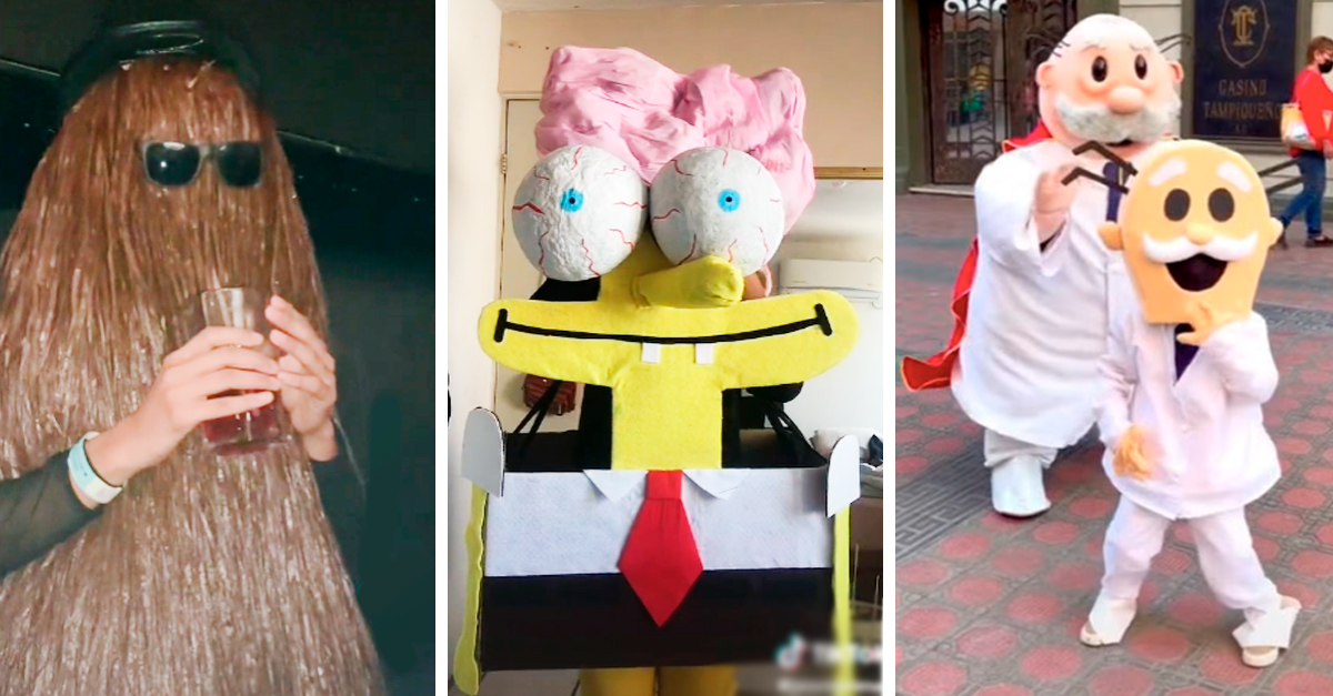 Los 15 mejores disfraces que nos regaló TikTok en este Halloween
