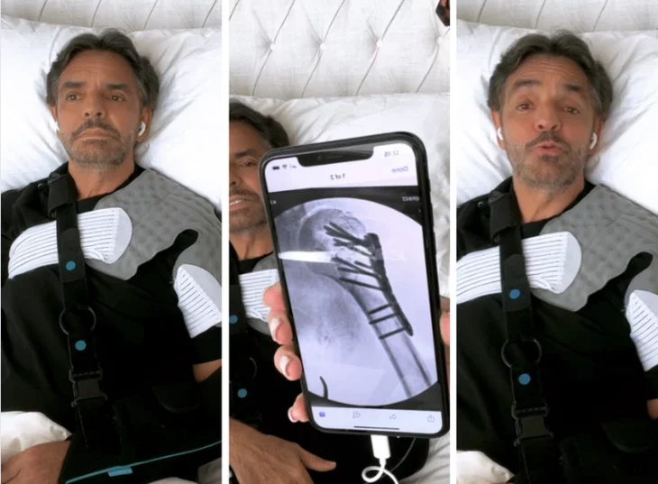 Eugenio Derbez en cama 