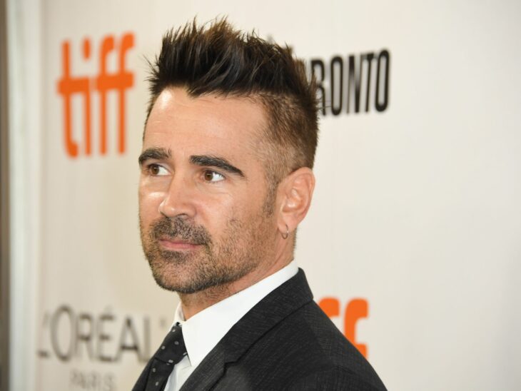 colin farrell en una alfombra roja