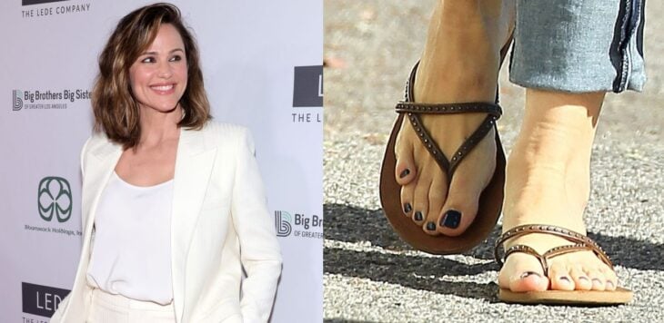 Jennifer Garner ugly feet