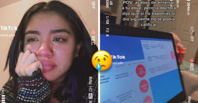 ¡Cero empatía! Joven es obligada a exponer un día después de sepultar a su abuelito