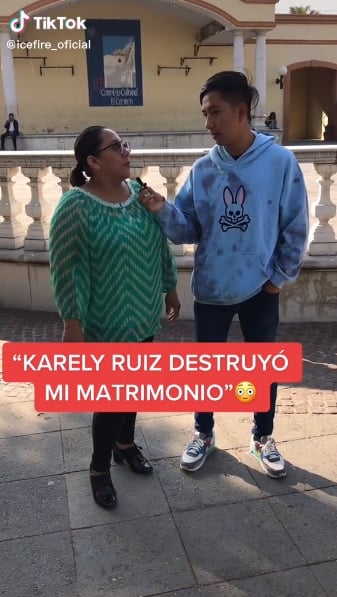 Mujer asegura que Karely Ruiz arruinó su matrimonio de 20 años