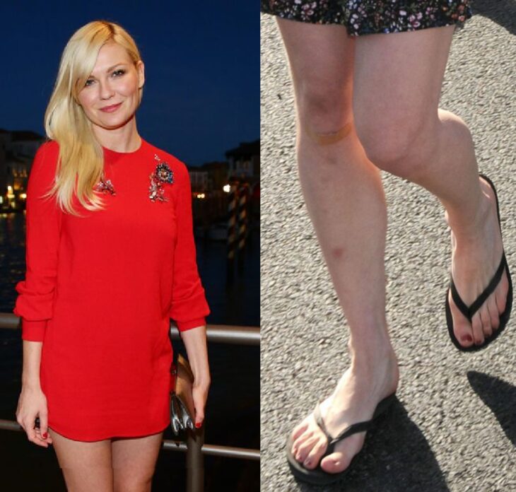 Kirsten Dunst pies feos