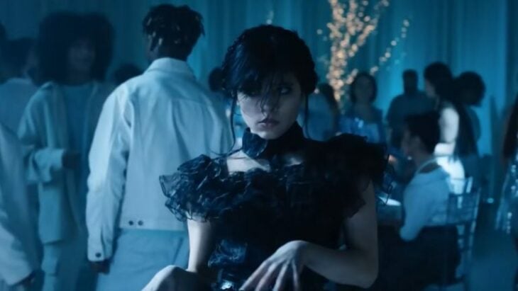 Merlina Addams icónico baile en serie de Netflix