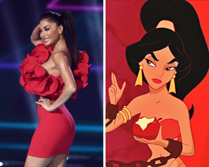 comparativa de Nicole Scherzinger y jazmine