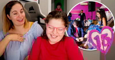 Niña descubre cómo son las fiestas de XV años en México… ¡ya quiere tener una!